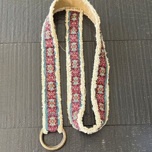 Bohemian Belt with Metal Buckle